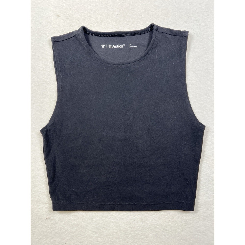 TNAction Tank Top Womens Size Small Crop Top Athletic Black Workout Aritzia